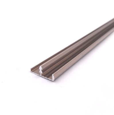 16,3 mm T Kształt aluminiowej kwadratowej listwy krawędziowej Profile do polerowania