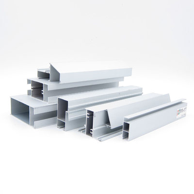 Boliwia Anodowane aluminiowe profile okienne 6063 T5 Odporność na wiatr