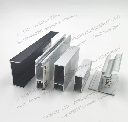 Anodowane aluminiowe profile drzwiowe 0,15 mm Seria 6063 T5 Temp