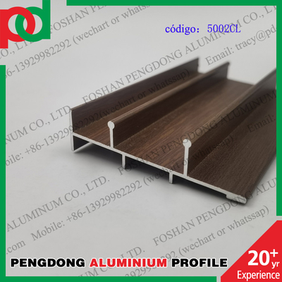 Profile aluminiowe 0,15 mm T5 Temper Wood Finish do Boliwii Series L20 L25 L32 L5000