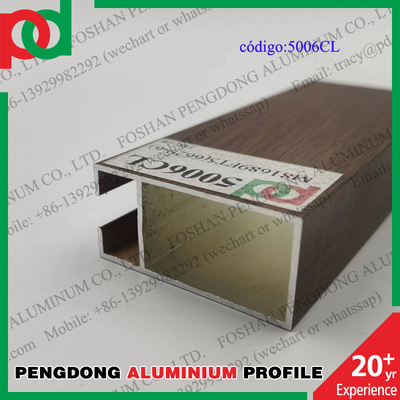 Profile aluminiowe 0,15 mm T5 Temper Wood Finish do Boliwii Series L20 L25 L32 L5000