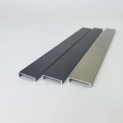 Anodowany profil aluminiowy w kształcie litery U do dekoracyjnego wykończenia płytek