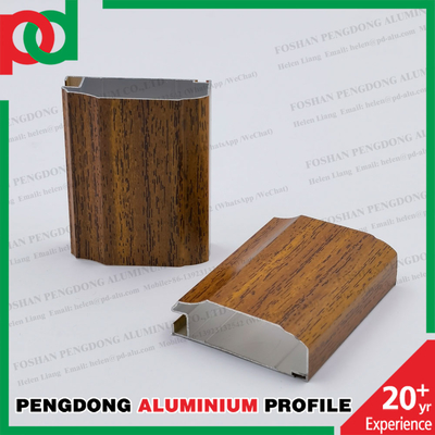 Foshan Producent Wysoki połysk srebrny Polerowanie Aluminiowy profil szafki kuchennej