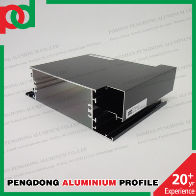 6063-T5 Profil aluminiowy Transome Mellion Curtain Z Curtain L Prężnicza płytka Prężnicza płytka Pucharne połączenie zasłony