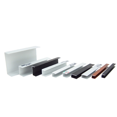 U Channel Groove Profile Aluminium dla okien, drzwi i mebli