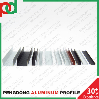 U Channel Groove Profile Aluminium dla okien, drzwi i mebli
