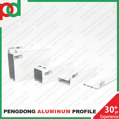 Czarne anodowane profile Aluminio do okien i drzwi Serie 35