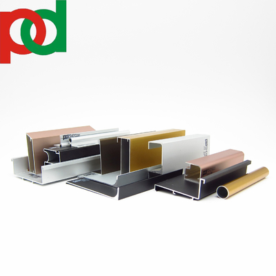 Produkcja profili aluminiowych w technologii wytłaczania, konfigurowalnych dla drzwi szklanych, szafek kuchennych, szaf i MDF melaminy