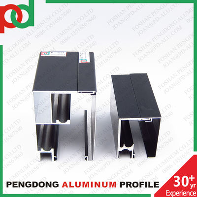 6000 Series Aluminum Sliding Door Profile T5 Temper ±1% Tolerance