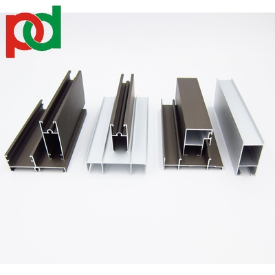 Anodowane profile aluminiowe do drzwi okiennych do Kolumbii przesuwne 744