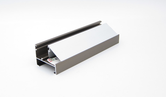 Linea 42 6063 T6 Aluminiowe profile okienne do okien skrzydłowych anodowane w kolorze srebrnym