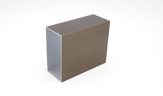 Mill Finish 40x40 Profil wytłaczany z aluminium Kwadratowa rura antykorozyjna