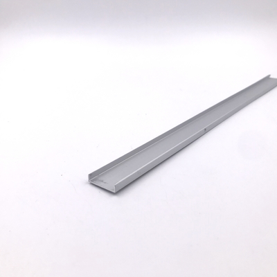 Profile aluminiowe w kształcie litery U do dekoracji podłogi szafy