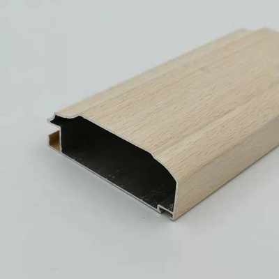 Libia T5 6063 Profile aluminiowe wykończone drewnem do szafki kuchennej