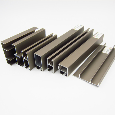 6061 Aluminiowe profile okienne Prostokątne profile aluminiowe