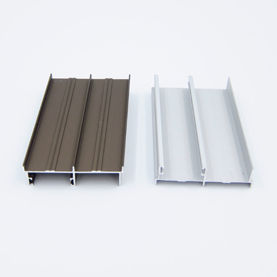 Profile aluminiowe anodowane w kolorze matowego srebra Seria 20 Wytłaczanie aluminium