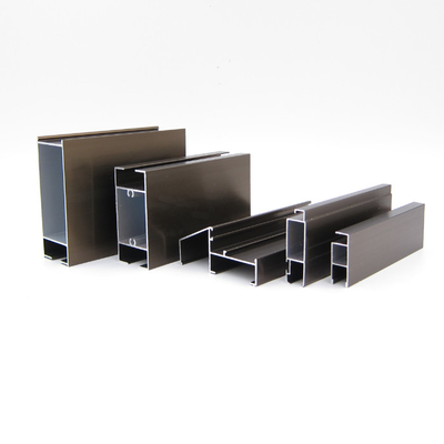 Boliwia Anodowane aluminiowe profile okienne 6063 T5 Odporność na wiatr