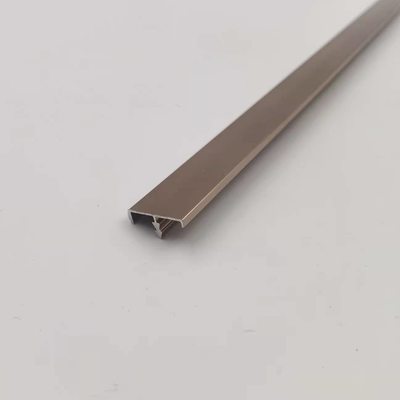 16,3 mm T Kształt aluminiowej kwadratowej listwy krawędziowej Profile do polerowania