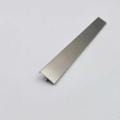 Wytłaczane aluminiowe profile wykończeniowe w kształcie litery T 18,6 mm