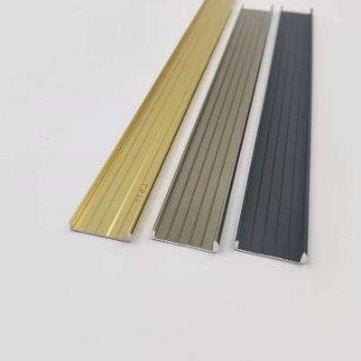16,3 mm U Kształt 6063 T5 Aluminiowe profile wykończeniowe Dekoracyjne obrzeża z płytek