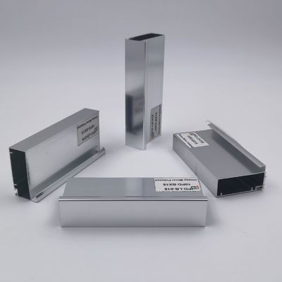 Dobra cena T5 6063 Aluminiowy profil szafki kuchennej Jasne srebrne polerowanie w Internecie
