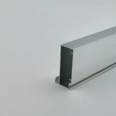 Dobra cena Błyszczący srebrny prostokątny profil kuchenny z anodyzowanego aluminium o grubości 1,2 mm w Internecie